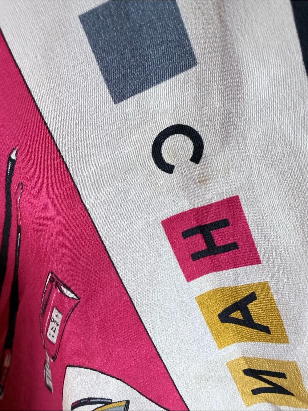 Chanel Silk Large Scarf